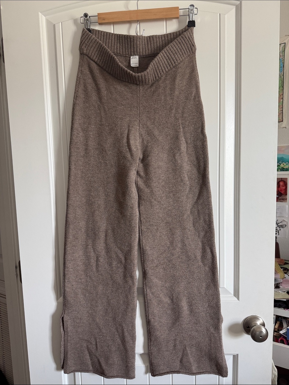 Gilly Hicks Wide-Leg Knit Pants